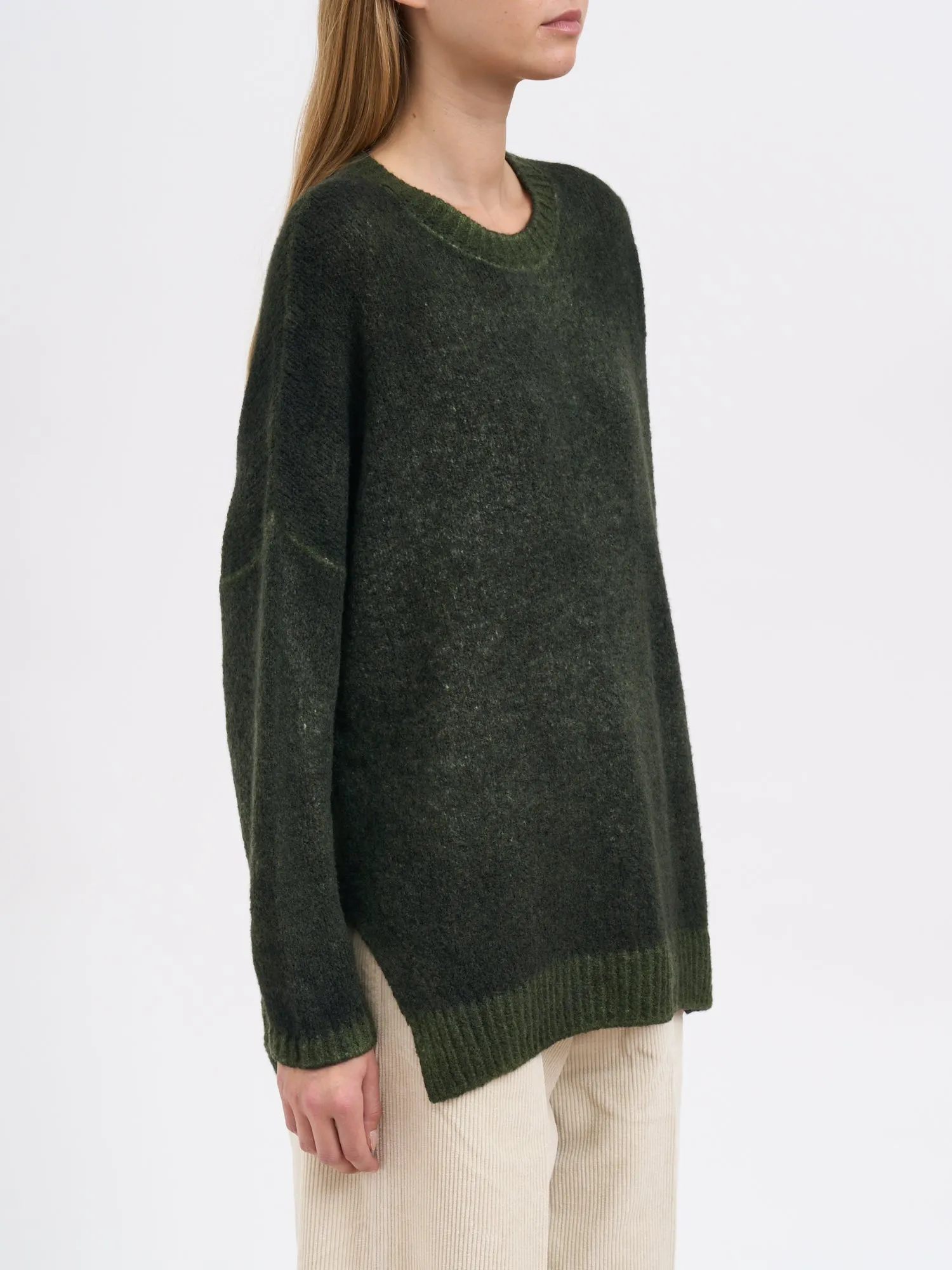 CREW NECK CASHMERE AND SILK SWEATER sold by Lord & Taylor product image thumbnail 2