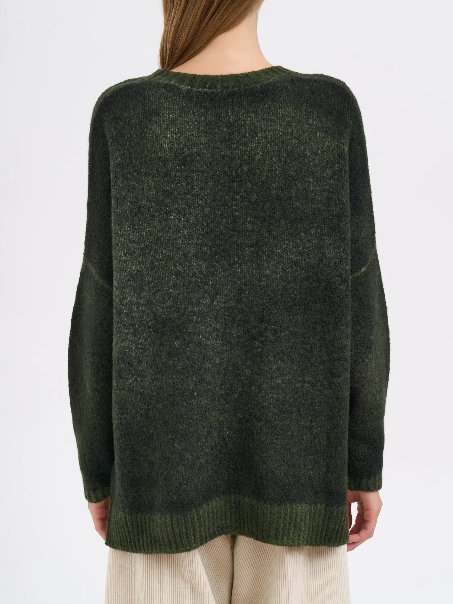 CREW NECK CASHMERE AND SILK SWEATER sold by Lord & Taylor product image thumbnail 4