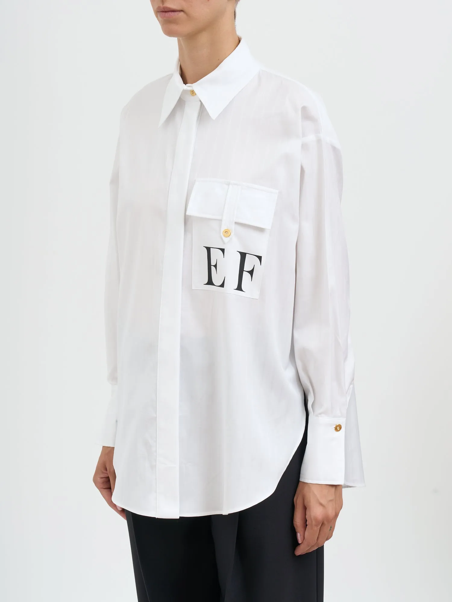 STRIPED COTTON POPLIN SHIRT sold by Lord & Taylor product image thumbnail 2