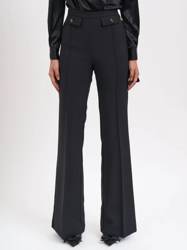 DOUBLE CREPE TROUSERS sold by Lord & Taylor