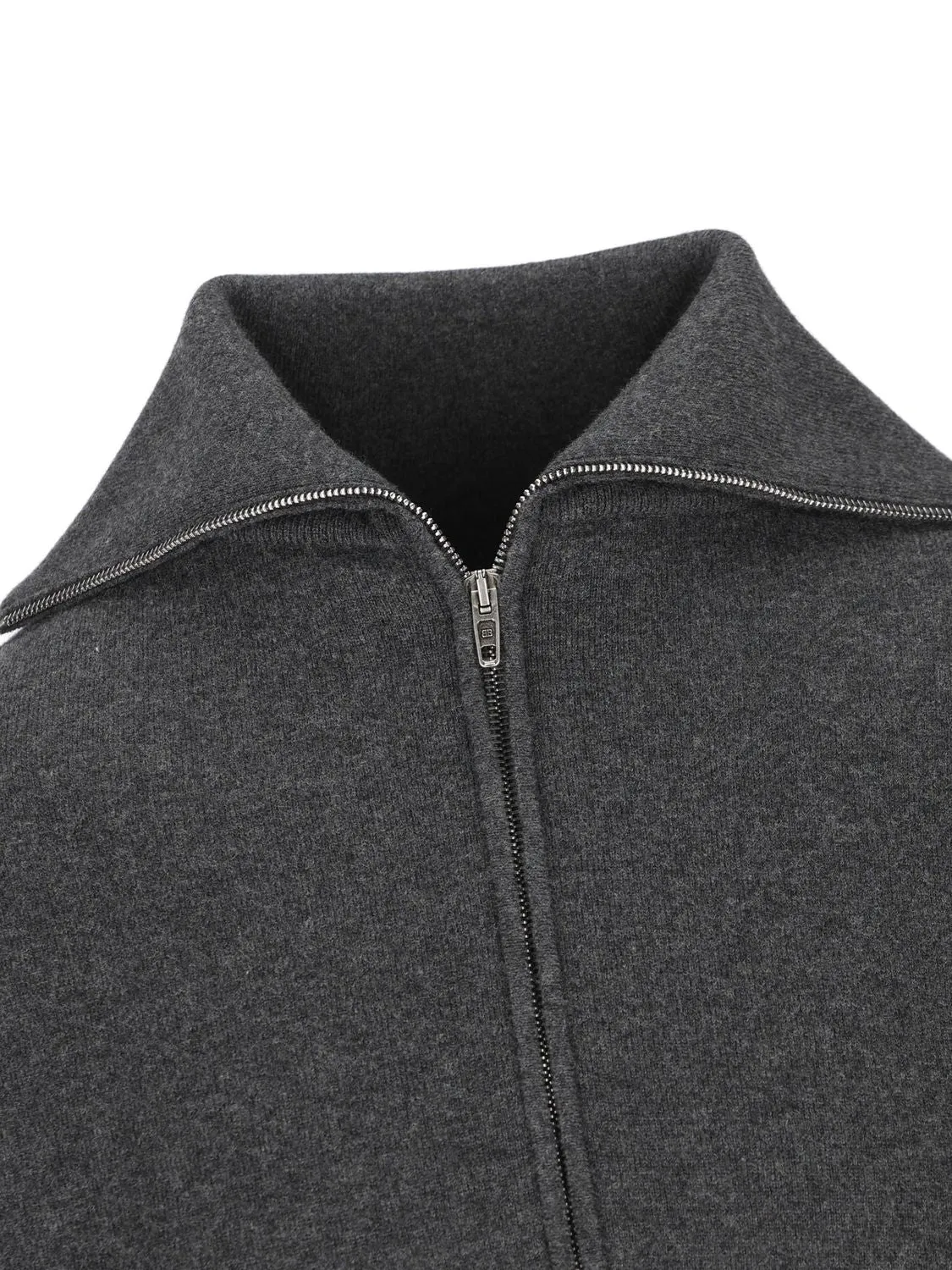 BALENCIAGA BACK-TO-FRONT WOOL TURTLENECK SWEATER IN ANTHRACITE sold by Lord & Taylor product image thumbnail 4