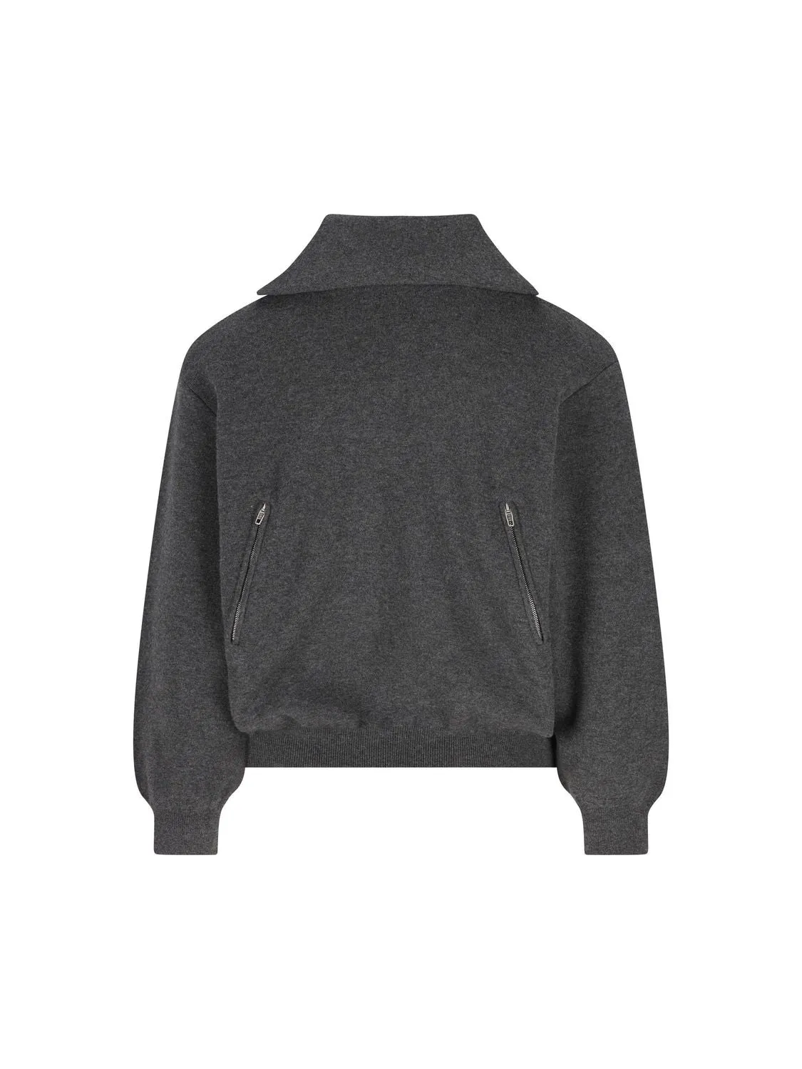 BALENCIAGA BACK-TO-FRONT WOOL TURTLENECK SWEATER IN ANTHRACITE sold by Lord & Taylor product image thumbnail 2