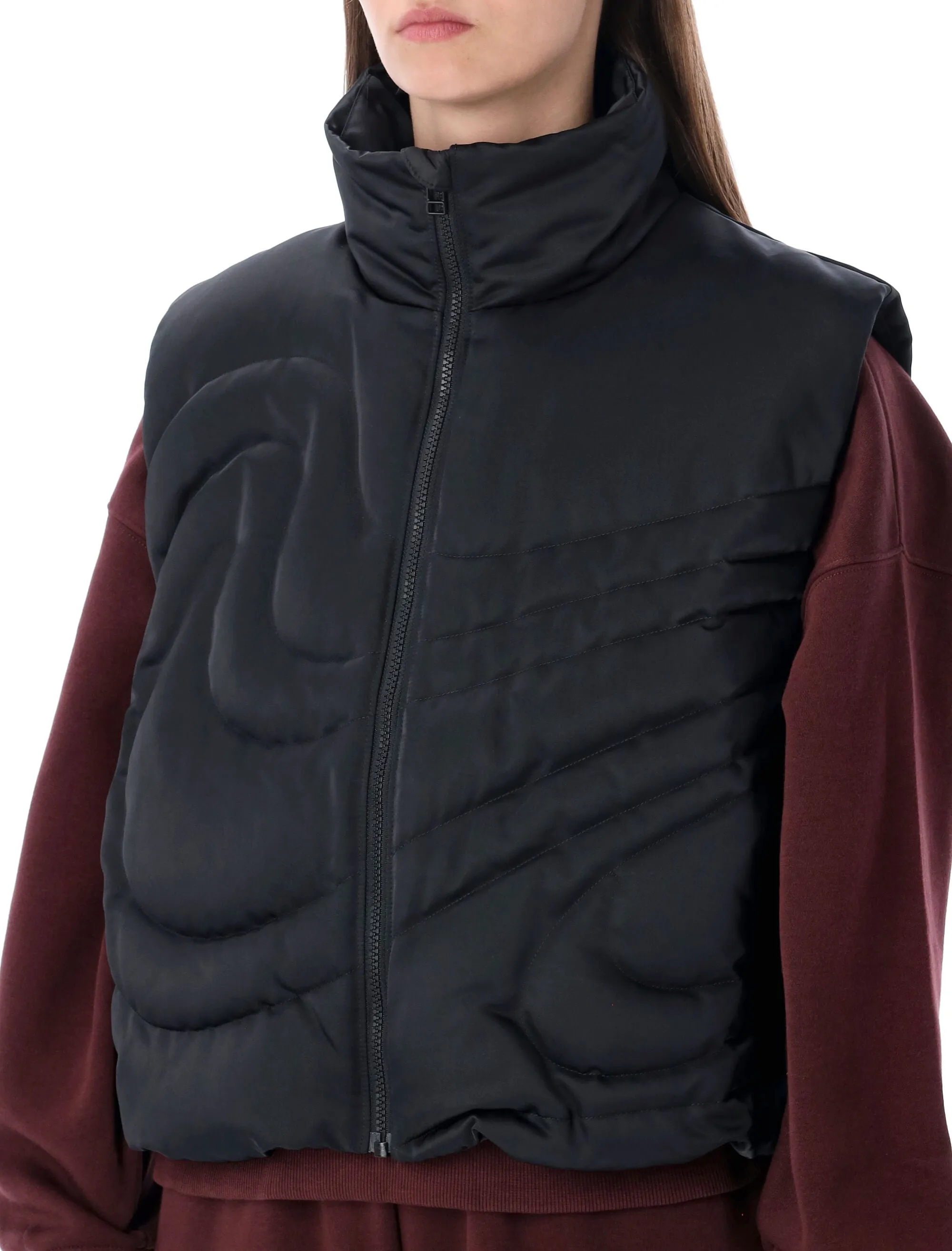 NIKE SWOOSH SERIES OVERSIZED DOWN VEST sold by Lord & Taylor product image thumbnail 3