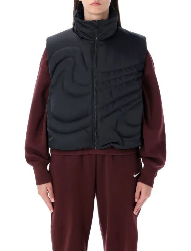 NIKE SWOOSH SERIES OVERSIZED DOWN VEST sold by Lord & Taylor