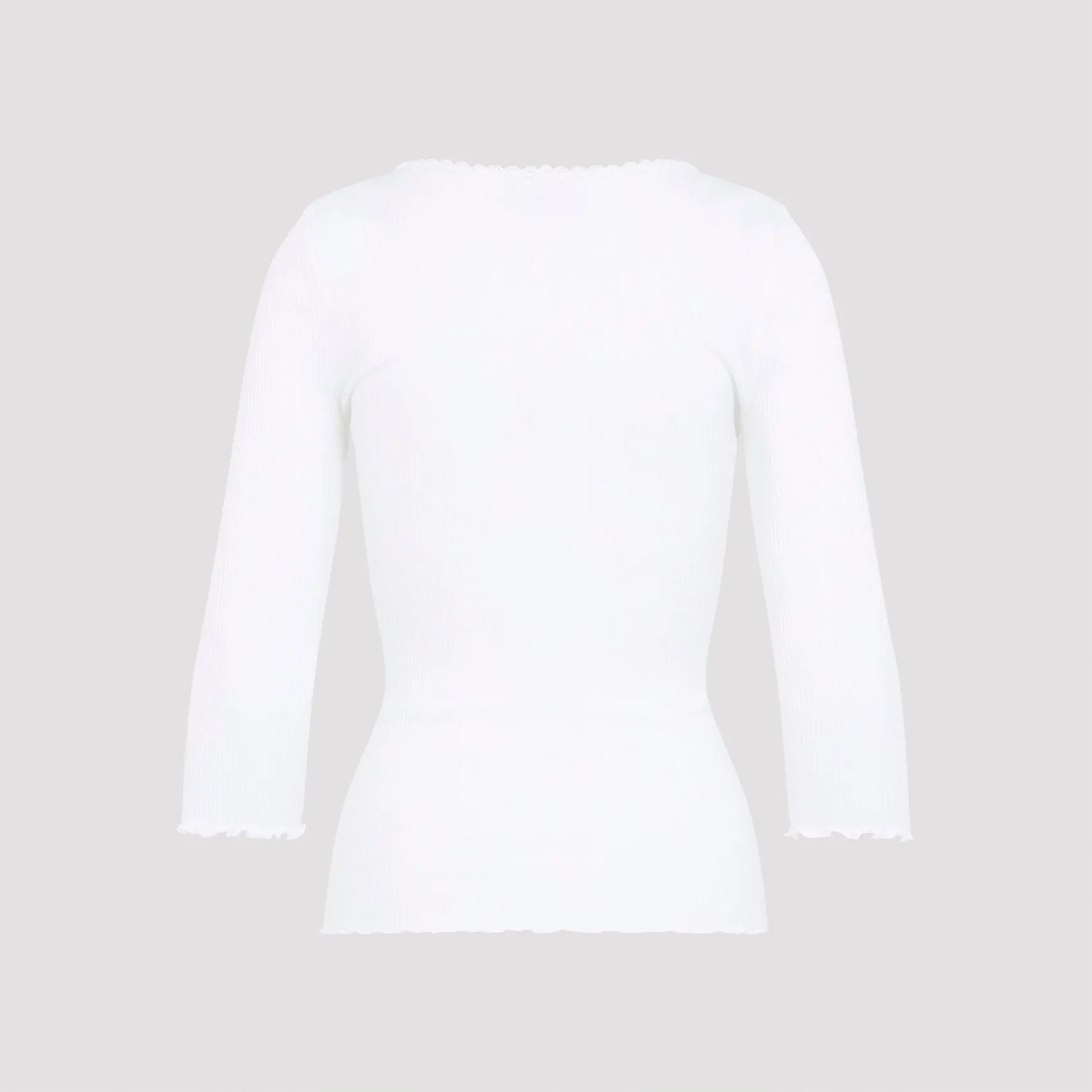 CHLOÉ FITTED WHITE COTTON DEEP-NECK CARDIGAN sold by Lord & Taylor product image thumbnail 3