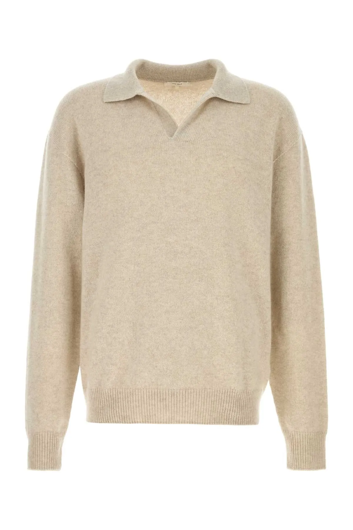 SAND CASHMERE LEACH POLO SHIRT sold by Lord & Taylor
