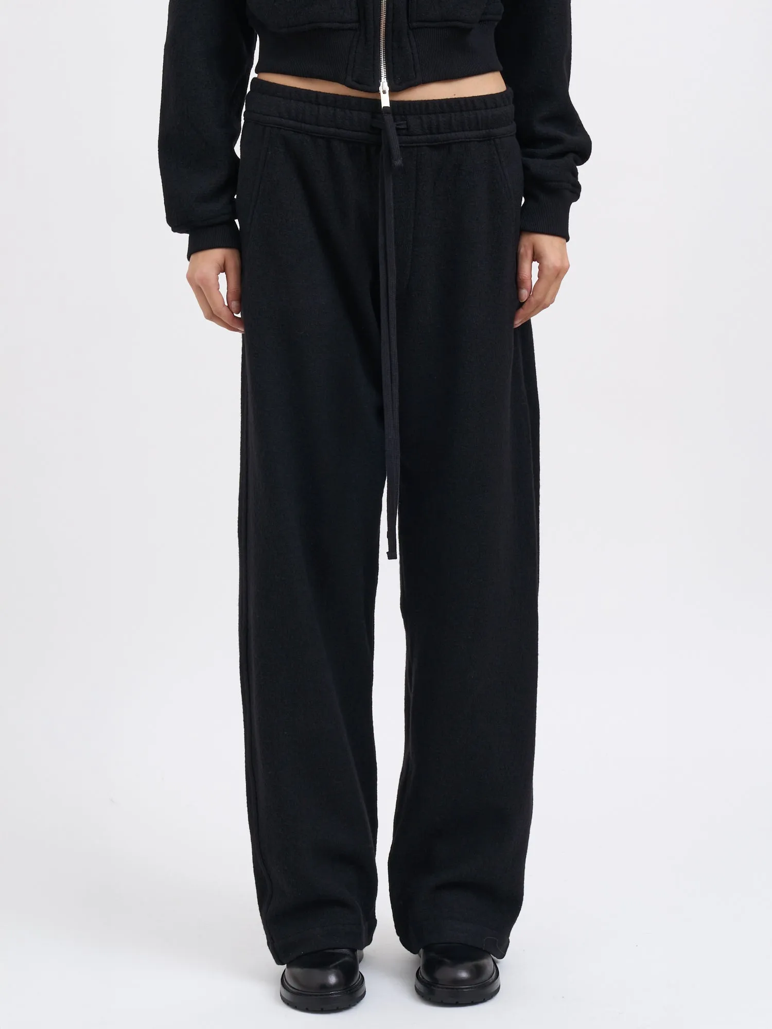 WIDE-LEG WOOL TROUSERS sold by Lord & Taylor product image thumbnail 2