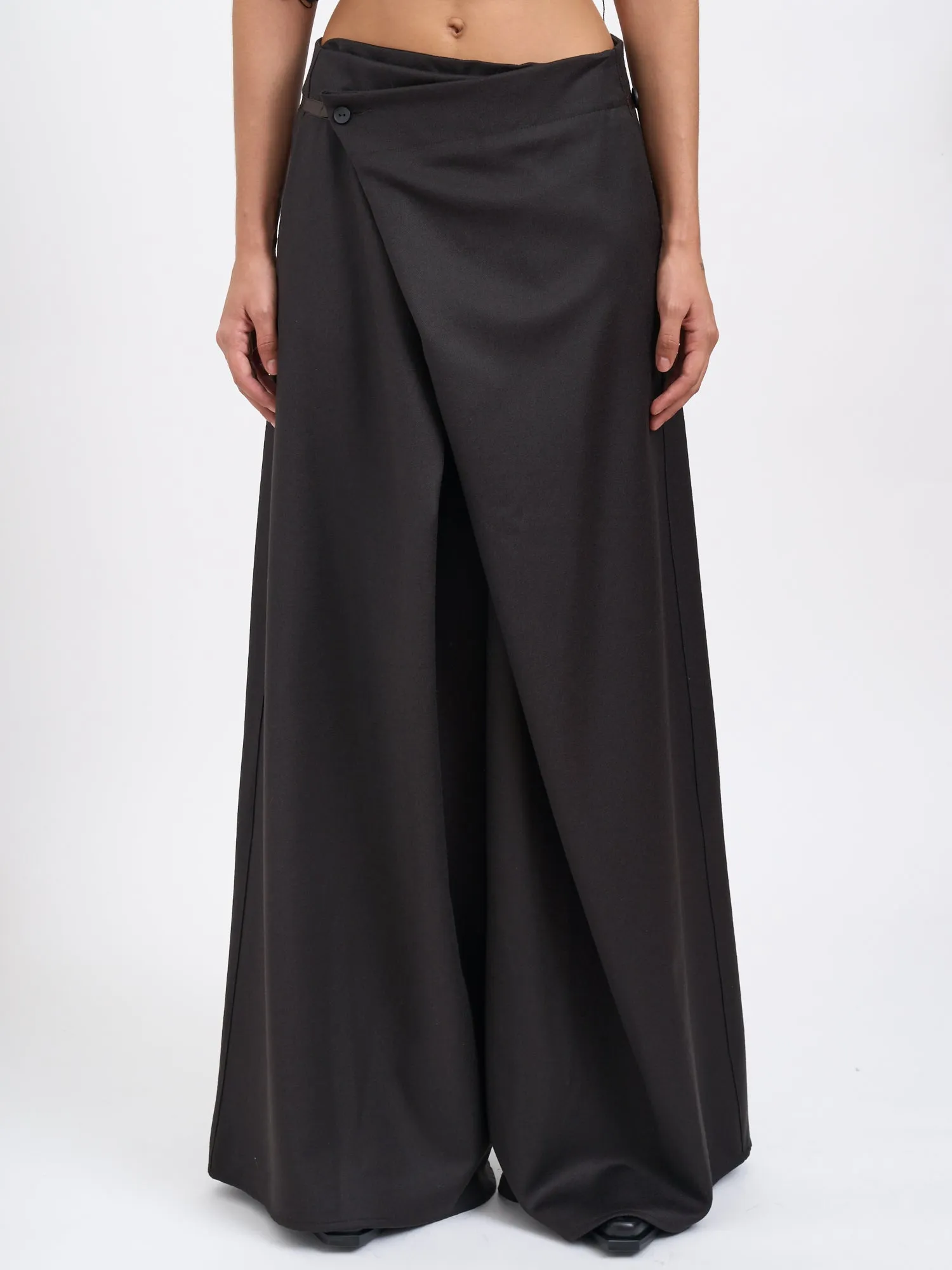 WOOL TROUSERSKIRT sold by Lord & Taylor