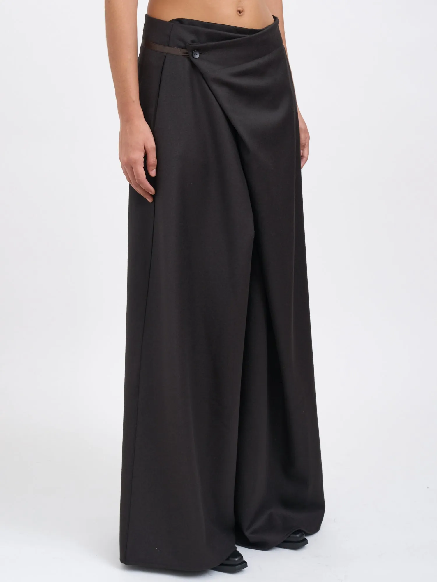 WOOL TROUSERSKIRT sold by Lord & Taylor product image thumbnail 3