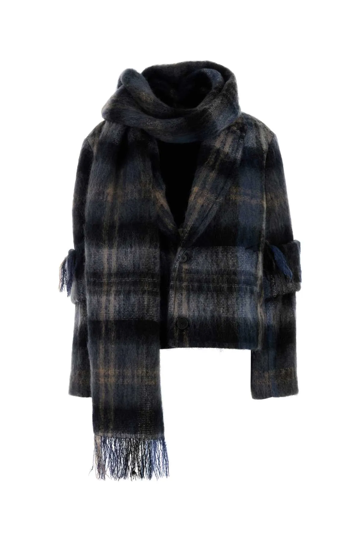 EMBROIDERED MOHAIR BLEND BLAZER sold by Lord & Taylor