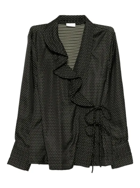 CALBERTON RUFFLED SHIRT made by Dries Van Noten