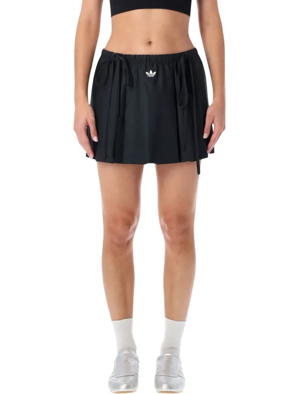 ADIDAS ORIGINALS PLEATED MINI SKIRT WITH DRAWSTRING sold by Lord & Taylor