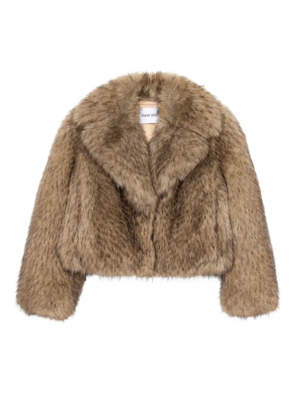 STAND STUDIO SAMARA FOX EFFECT FAUX FUR JACKET sold by Lord & Taylor