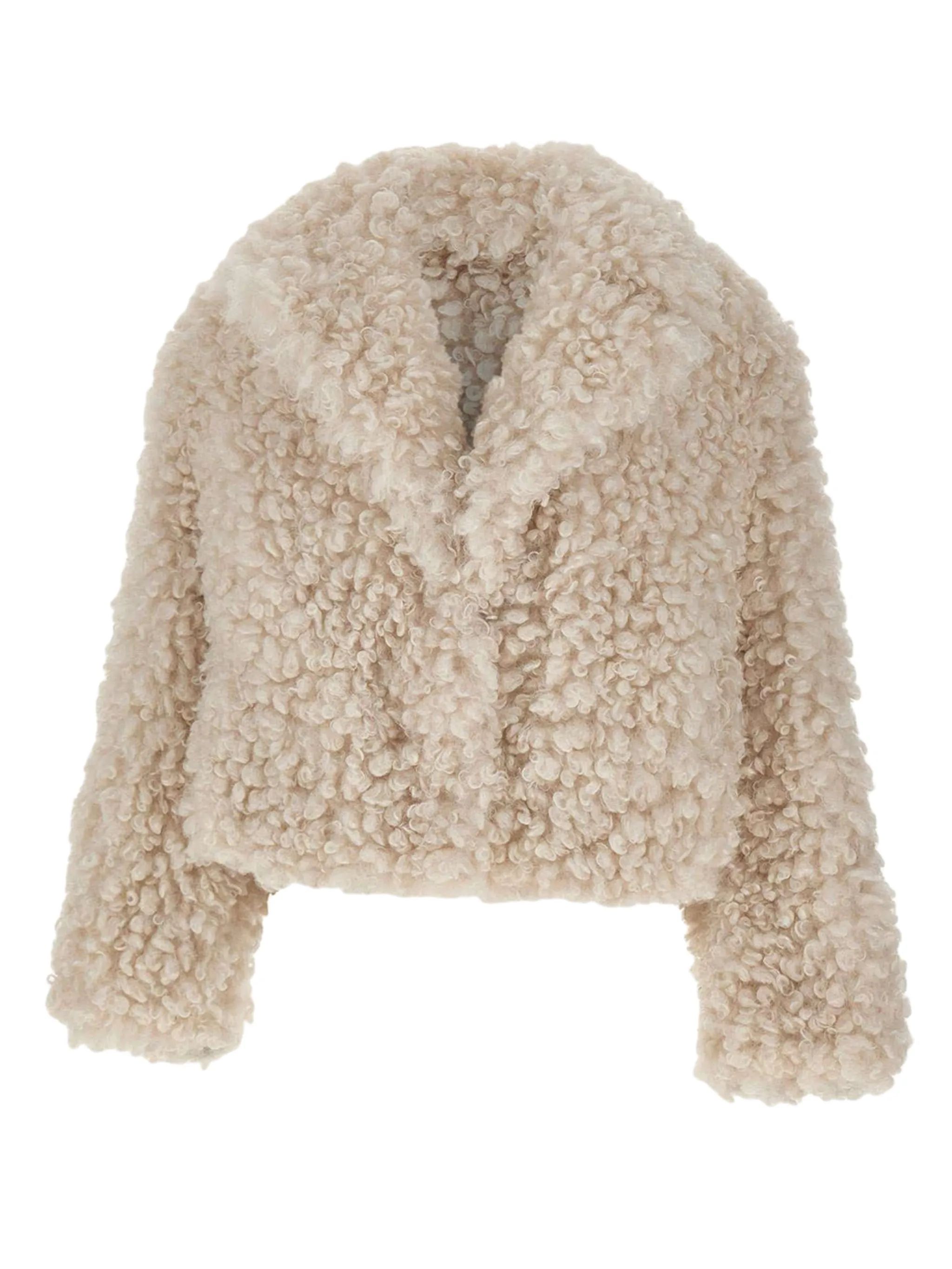 STAND STUDIO SAMARA CURLY FAUX FUR JACKET sold by Lord & Taylor