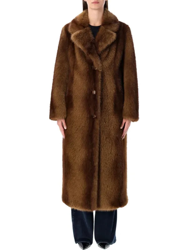 STAND STUDIO NORA LONG FAUX FUR COAT sold by Lord & Taylor