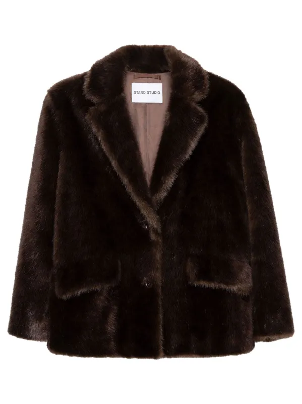STAND STUDIO EVYN FAUX FUR JACKET sold by Lord & Taylor