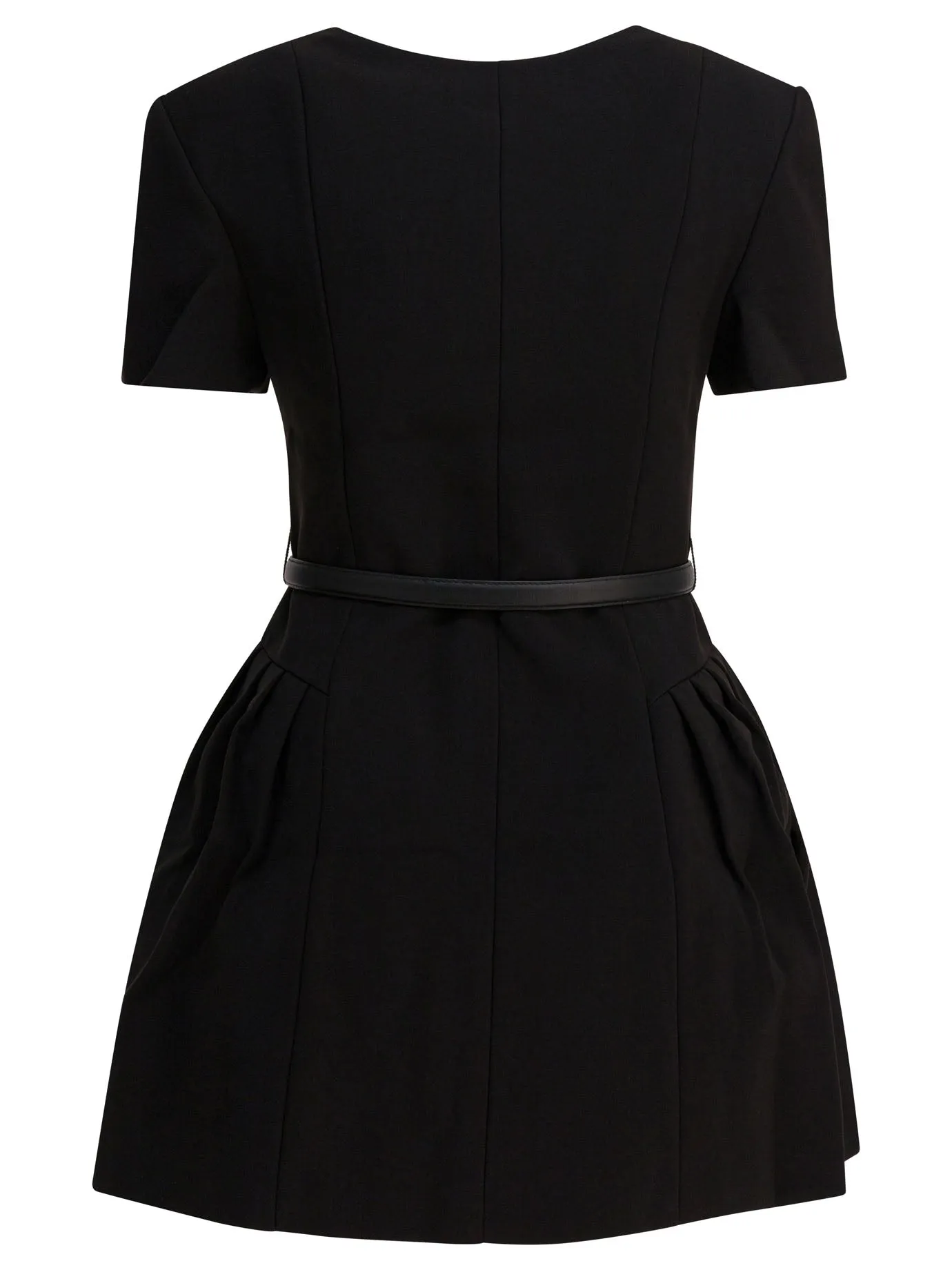 SELF-PORTRAIT BLACK CREPE SHORT SLEEVE MINI DRESS sold by Lord & Taylor product image thumbnail 2