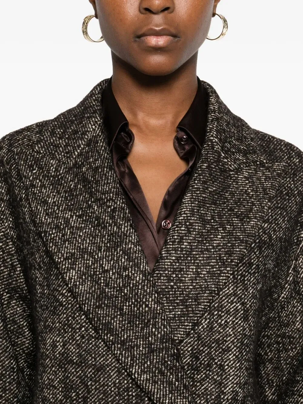 LINDEN DOUBLE-BREASTED WOOL COAT sold by Lord & Taylor product image thumbnail 4