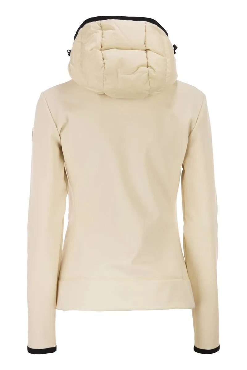 PADDED HOODIE WITH ZIP sold by Lord & Taylor product image thumbnail 2