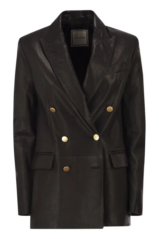 JOSIE - LAMBSKIN JACKET made by Tagliatore
