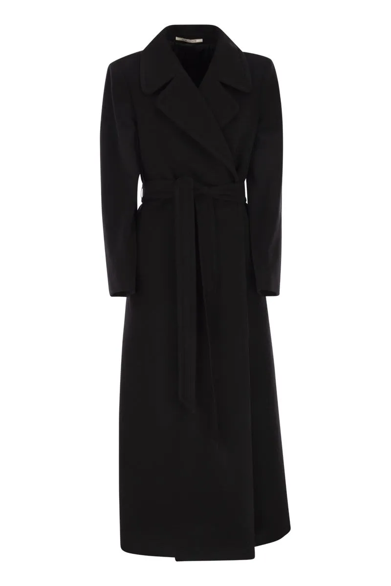 MELODY - VIRGIN WOOL AND CASHMERE COAT sold by Lord & Taylor