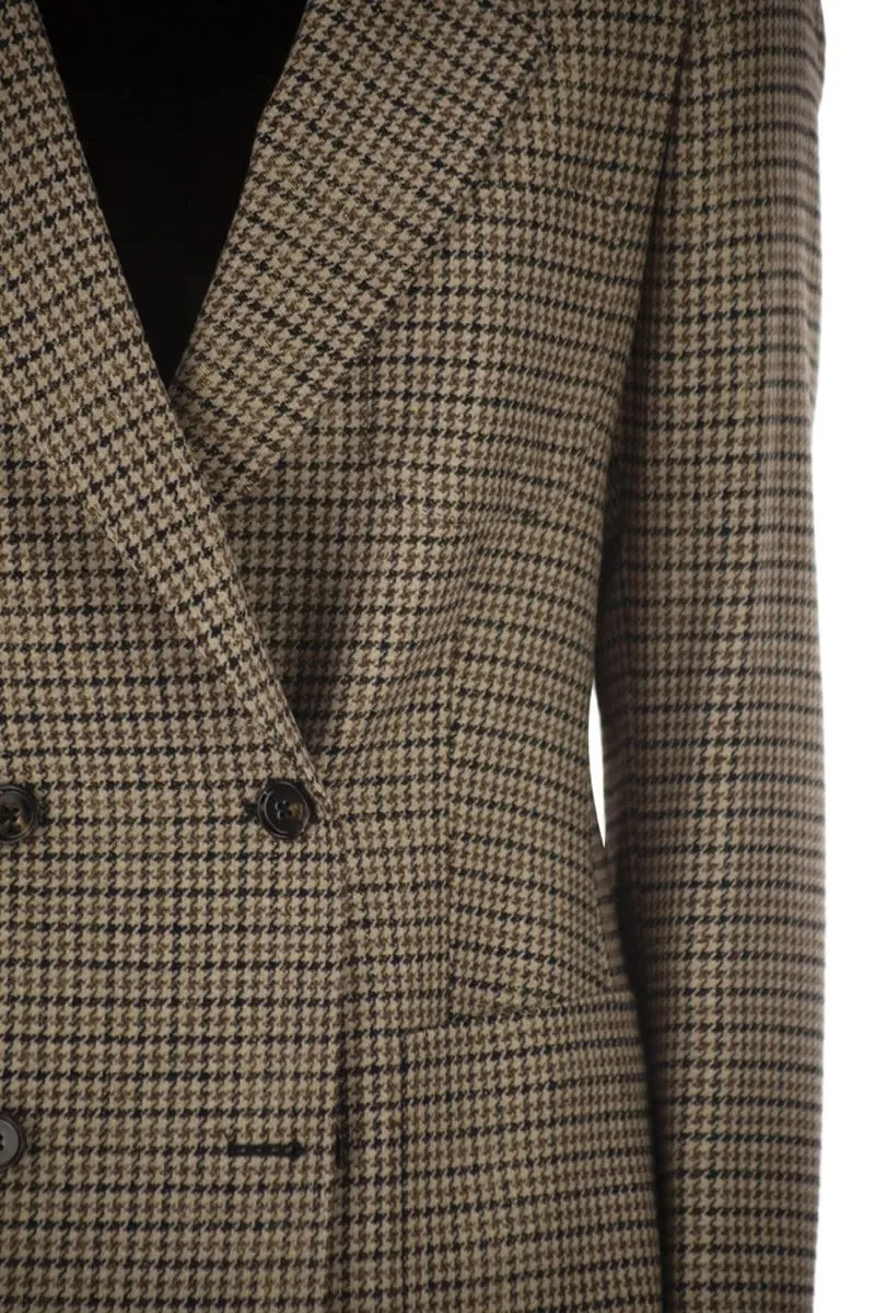 PIED DU POILE PATTERNED DOUBLE-BREASTED JACKET sold by Lord & Taylor product image thumbnail 4