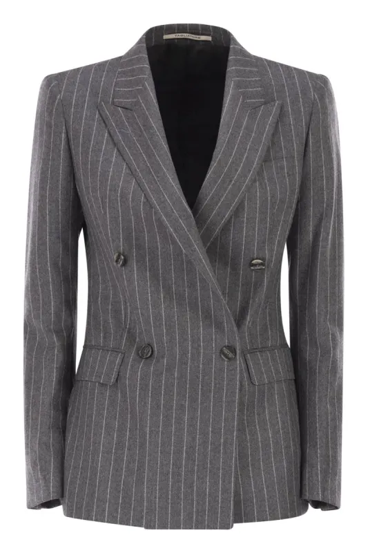 DOUBLE-BREASTED WOOL JACKET sold by Lord & Taylor