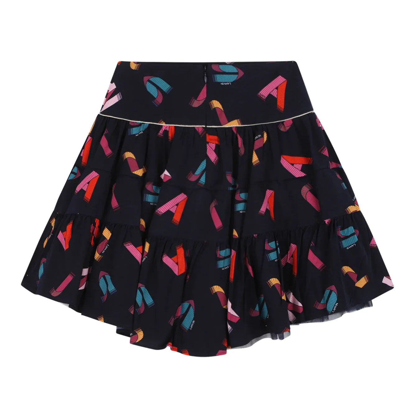 BLUE VISCOSE SKIRT sold by Lord & Taylor product image thumbnail 2