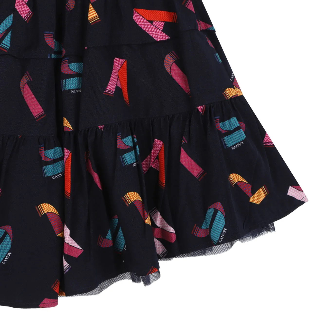 BLUE VISCOSE SKIRT sold by Lord & Taylor product image thumbnail 4