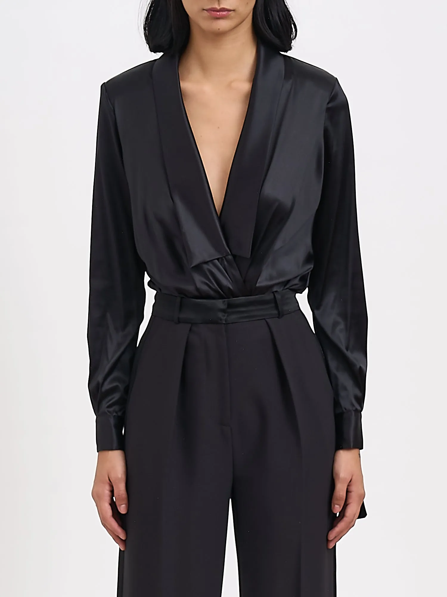 SILK SATIN BODYSUIT sold by Lord & Taylor
