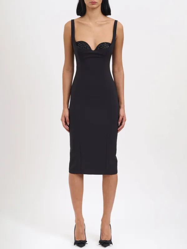 LIGHTWEIGHT DRESS WITH CRYSTALS sold by Lord & Taylor