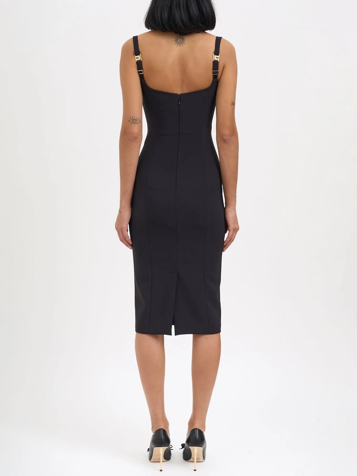 LIGHTWEIGHT DRESS WITH CRYSTALS sold by Lord & Taylor product image thumbnail 5