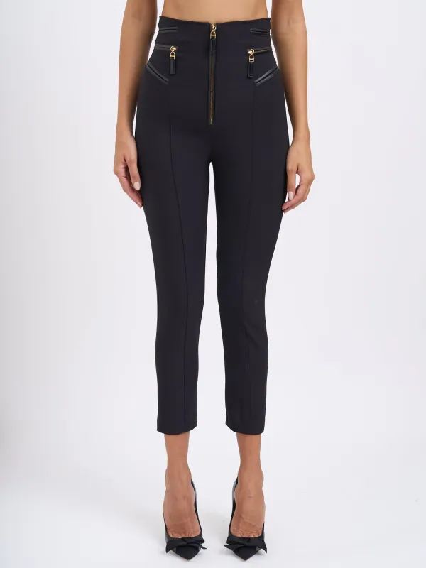 CREPE TROUSERS WITH ZIP sold by Lord & Taylor