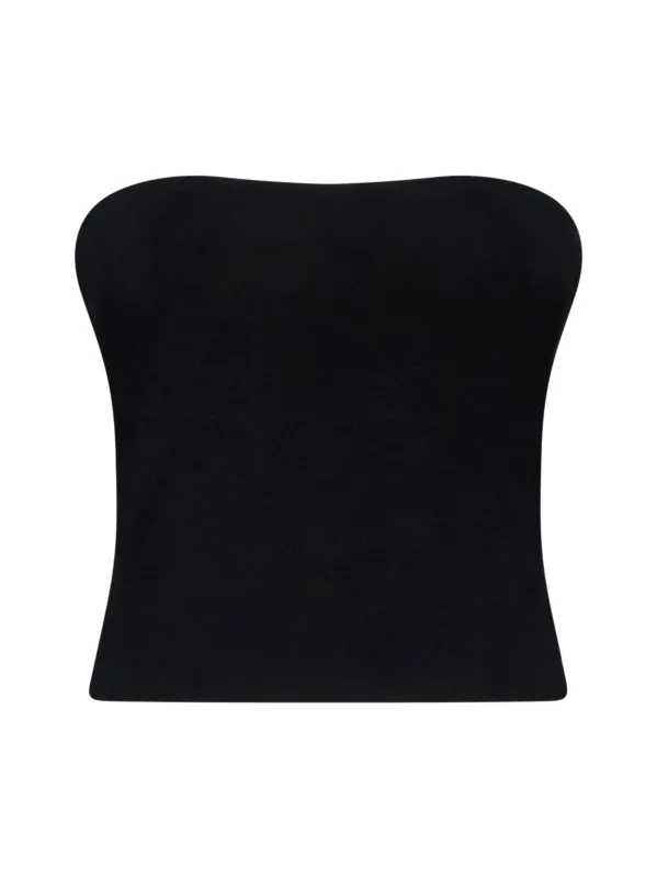 Corset-Style Ribbed Jersey Tank Top sold by Lord & Taylor