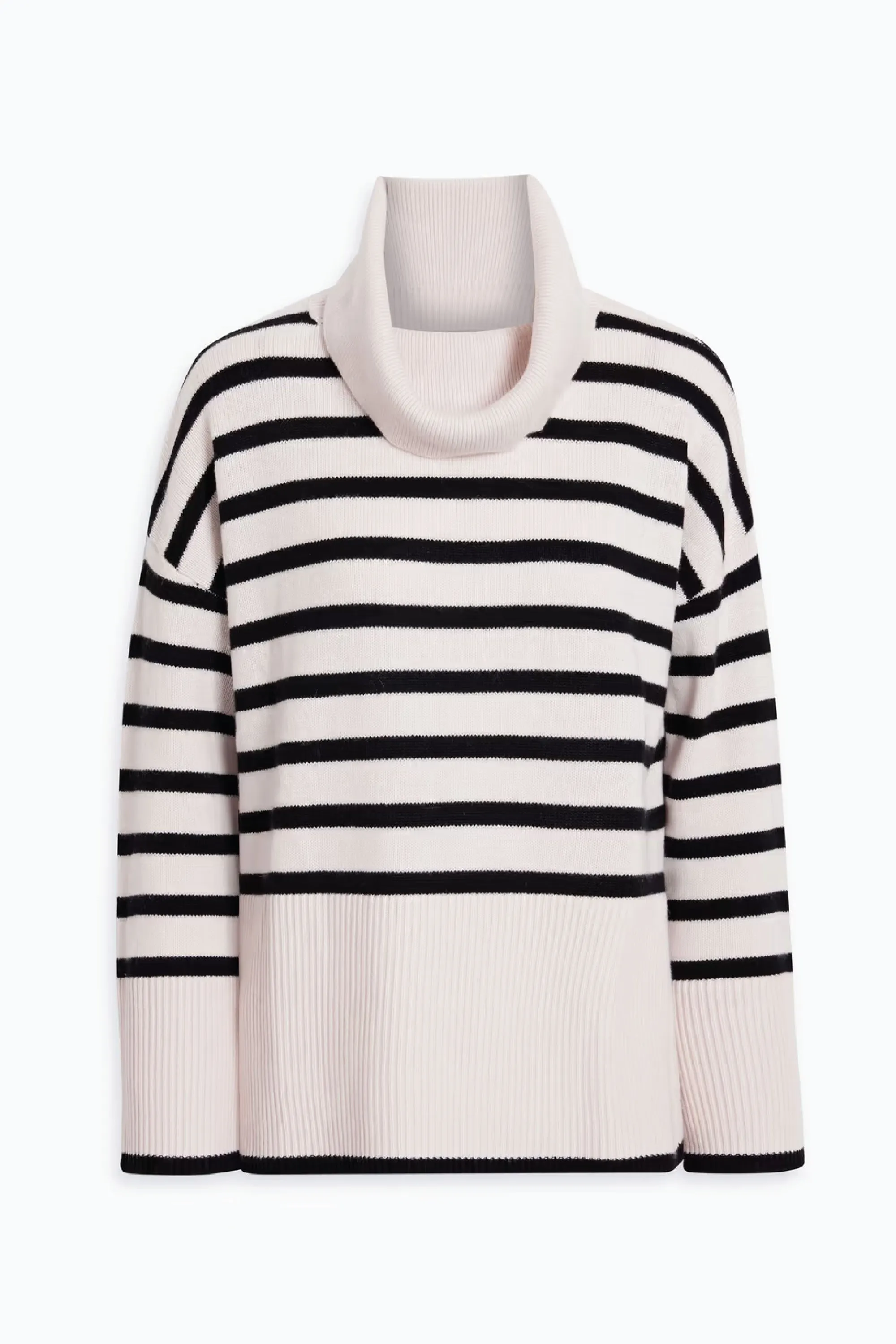 Oversize Stripe Turtleneck Sweater sold by Lord & Taylor product image thumbnail 2