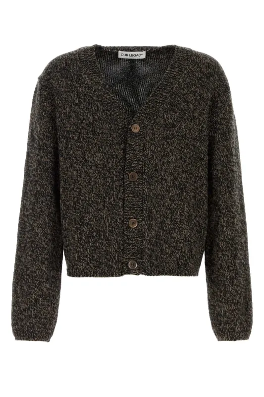 TWO-TONE WOOL ACADEMY CARDIGAN sold by Lord & Taylor