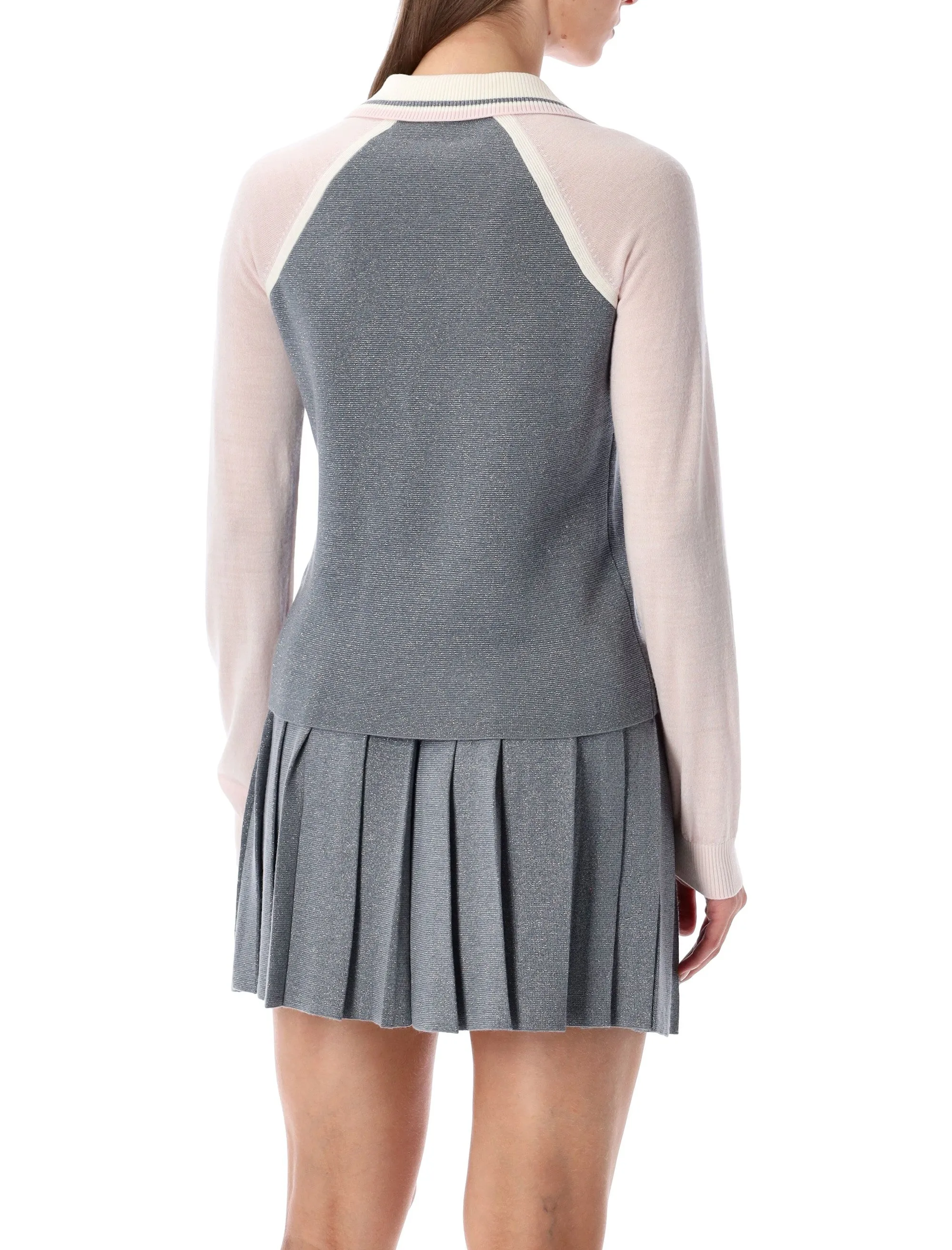 LONG SLEEVE TENNIS POLO SHIRT sold by Lord & Taylor product image thumbnail 2