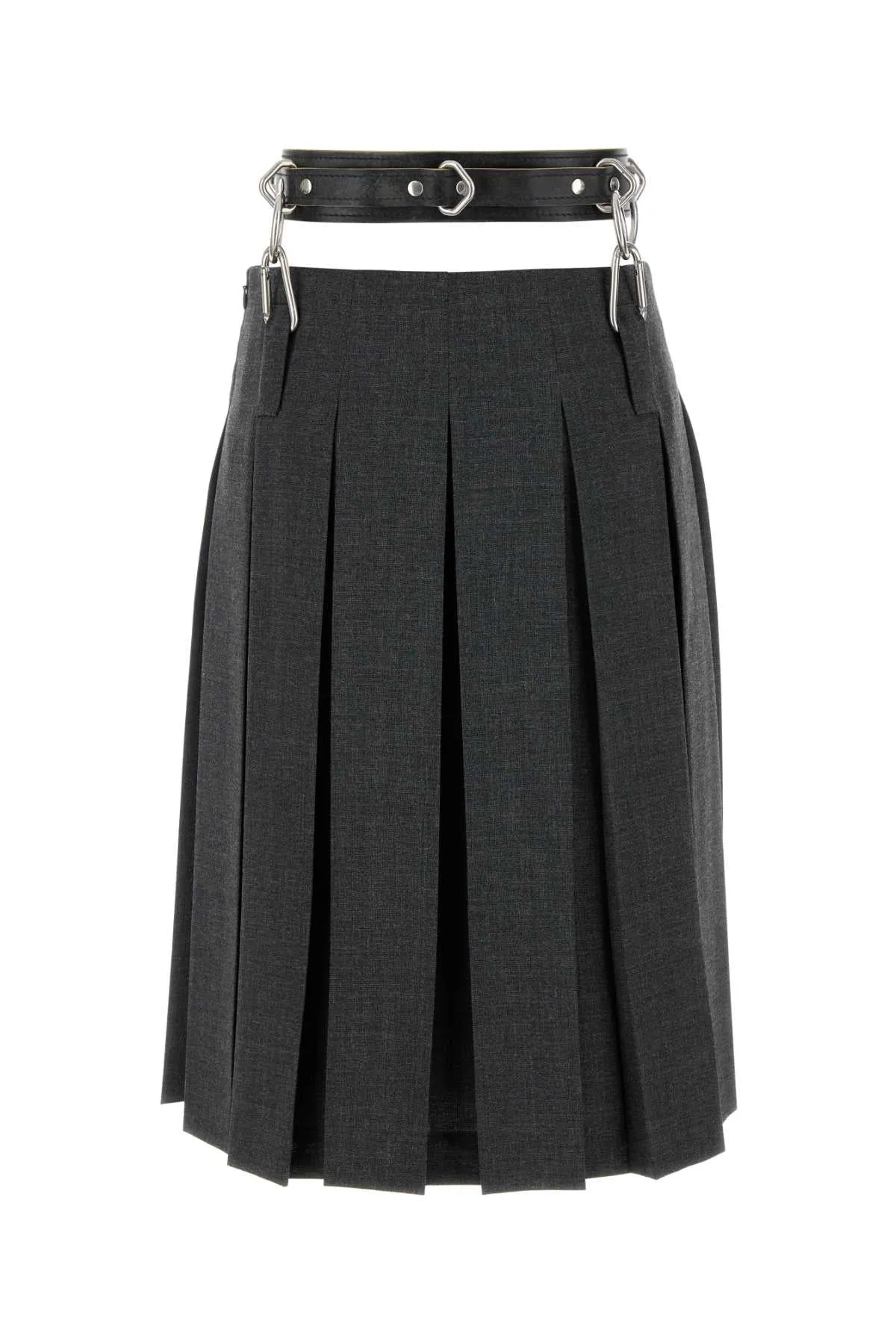 DARK GREY WOOL SKIRT sold by Lord & Taylor product image thumbnail 2