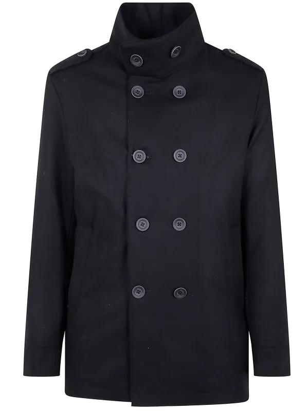 "MILITARY SHORT PEACOAT" COAT sold by Lord & Taylor