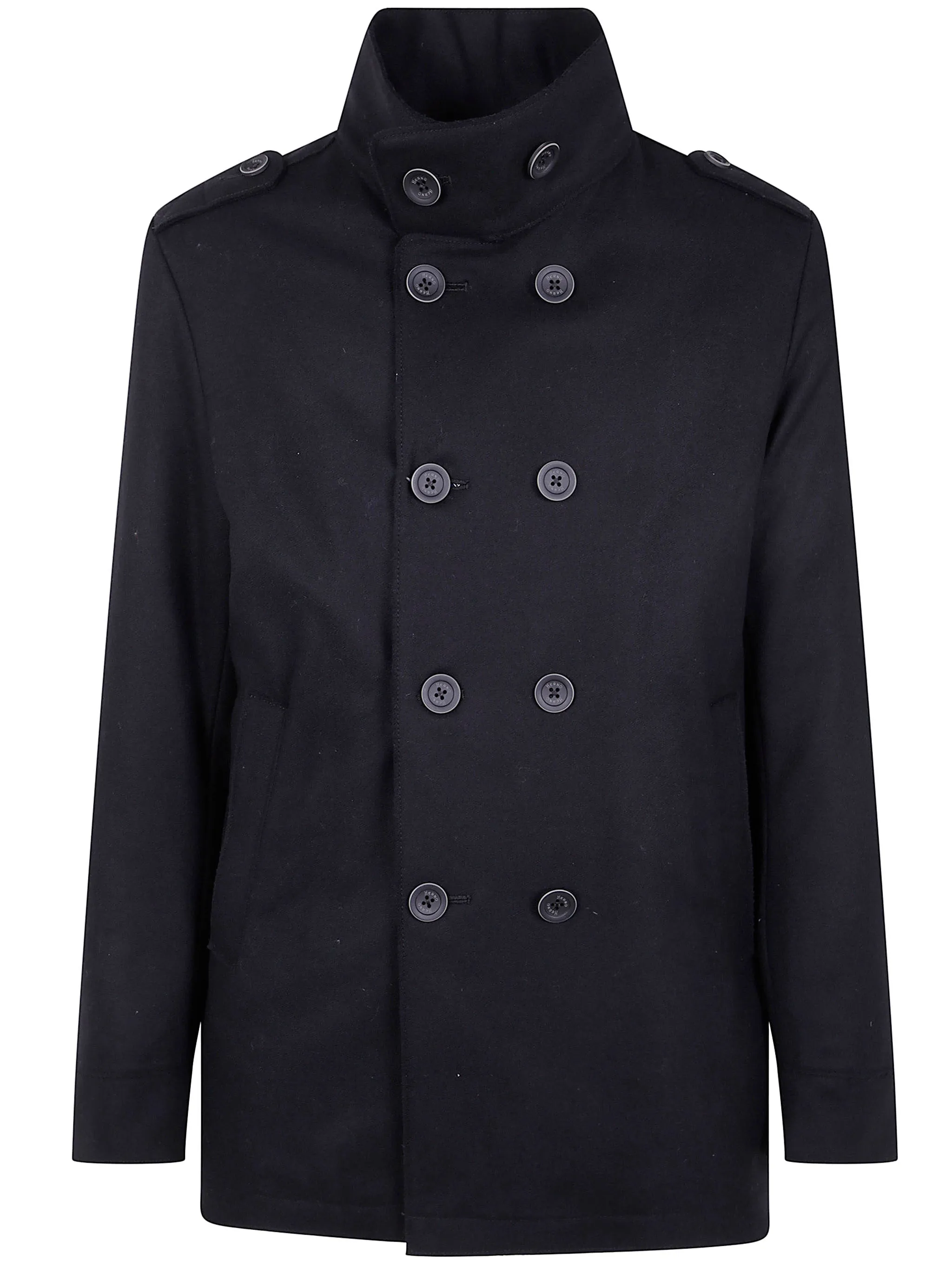 "MILITARY SHORT PEACOAT" COAT sold by Lord & Taylor