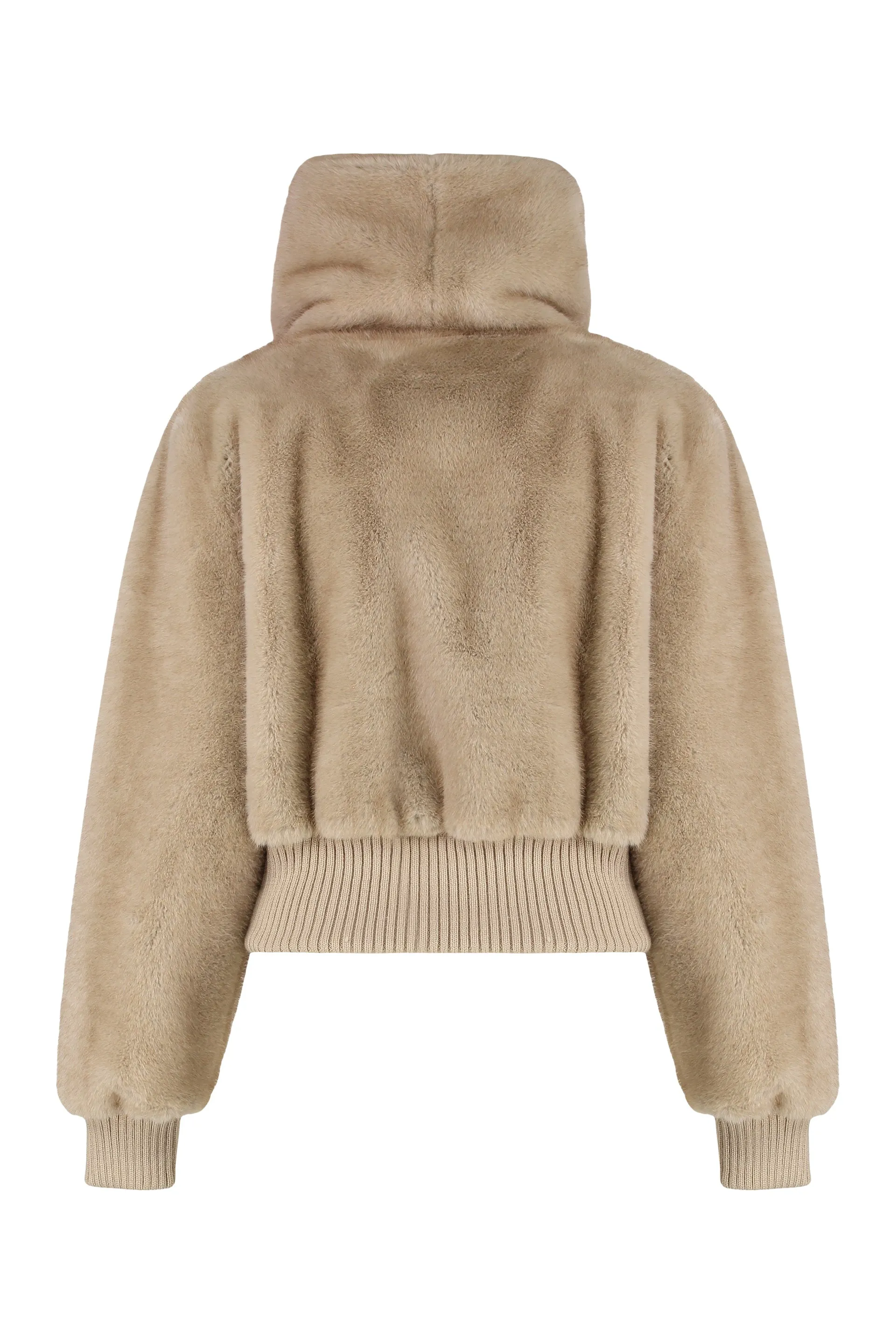 BOMBER IN ECO-FUR sold by Lord & Taylor product image thumbnail 2