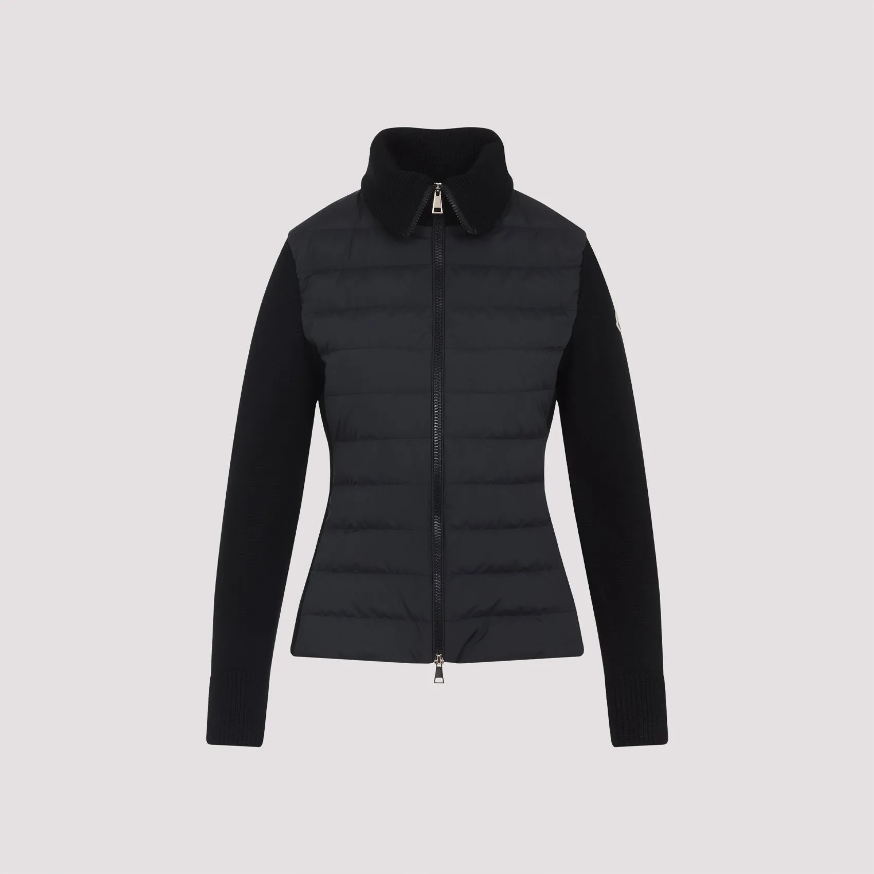 CARDIGAN WITH NYLON PANELS sold by Lord & Taylor product image thumbnail 2