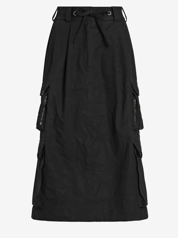 Cotton Cargo Skirt with Pockets sold by Lord & Taylor