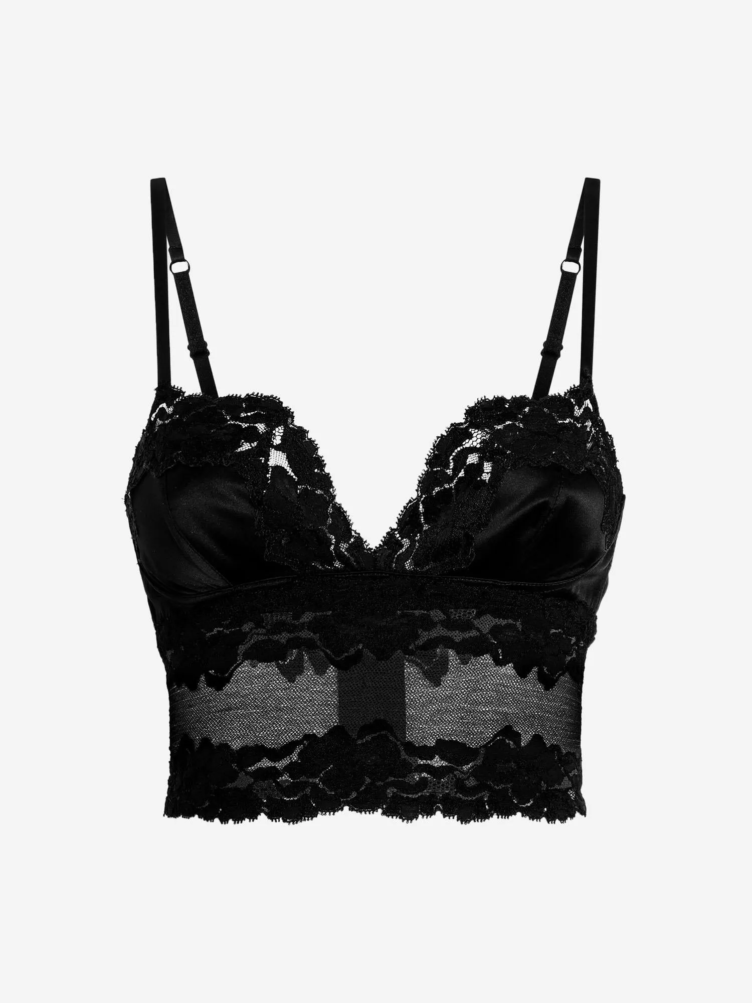 Lace and Satin Top sold by Lord & Taylor