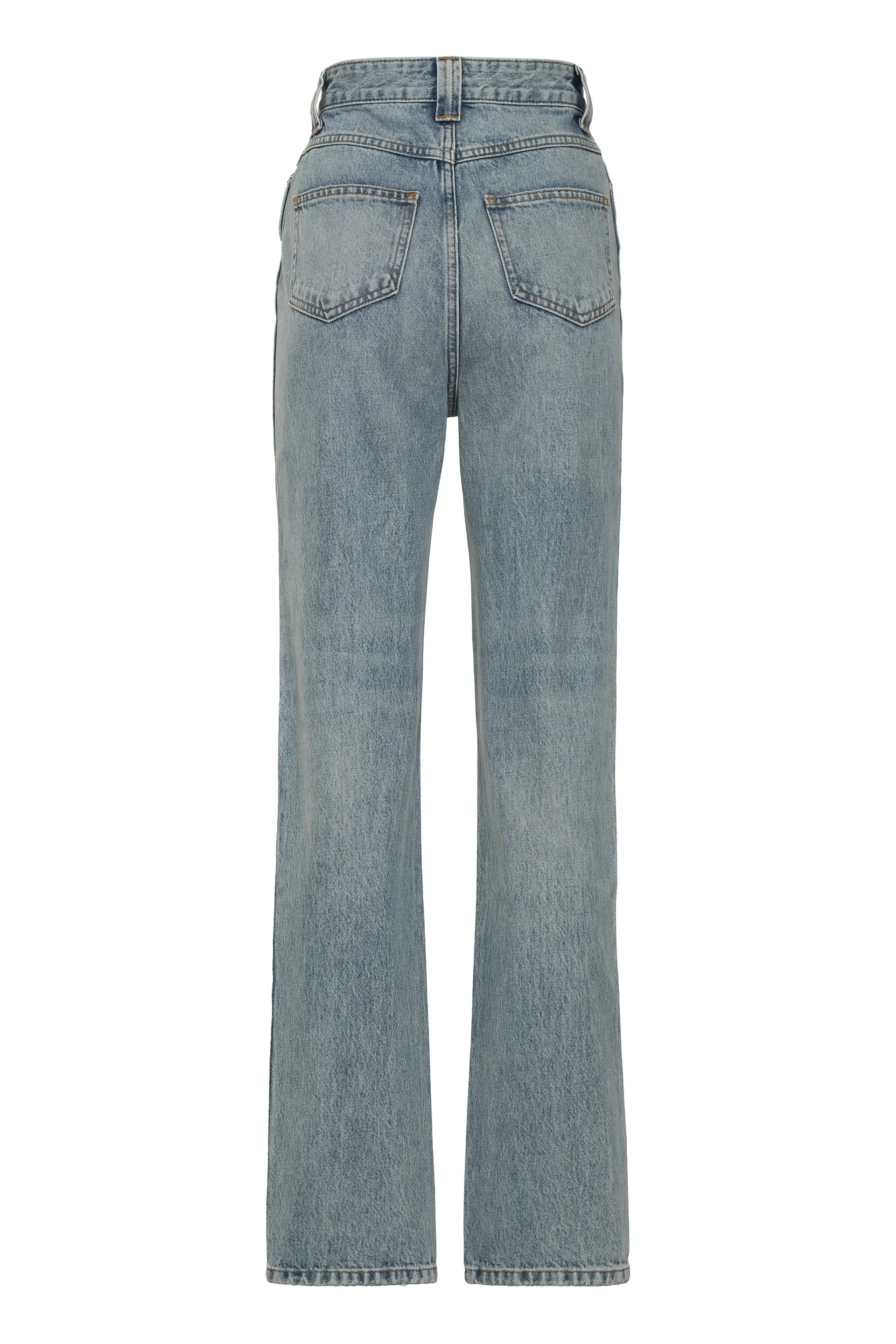ALBI 5-POCKET STRAIGHT-LEG JEANS sold by Lord & Taylor product image thumbnail 2