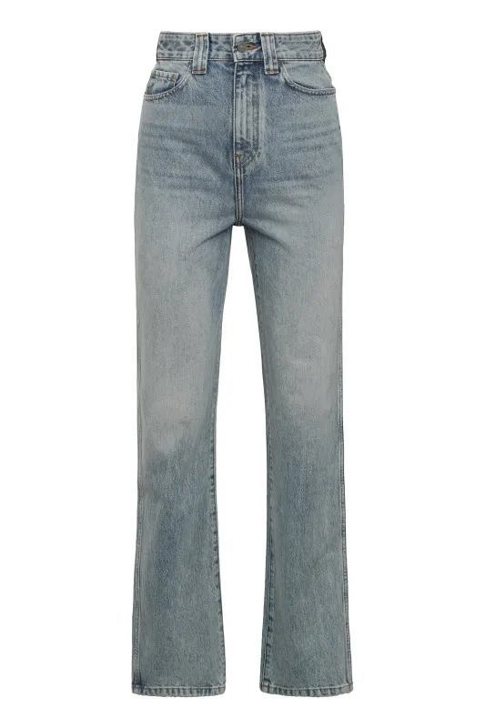 ALBI 5-POCKET STRAIGHT-LEG JEANS sold by Lord & Taylor