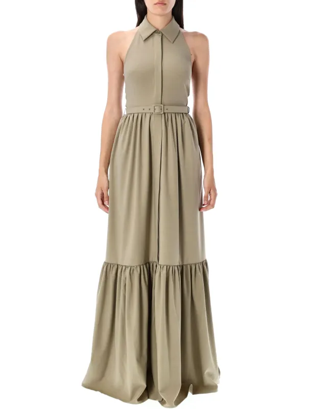 LONG SLEEVELESS TWILL DRESS sold by Lord & Taylor