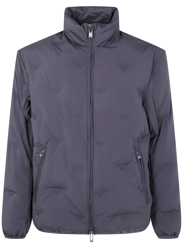 FULL ZIP BOMBER JACKET made by Emporio Armani