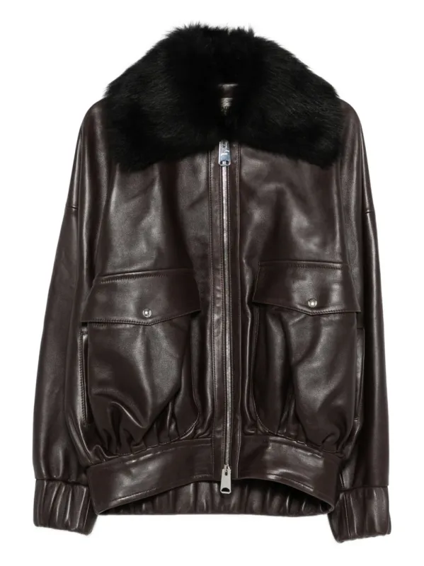 LEATHER JACKET made by KHAITE