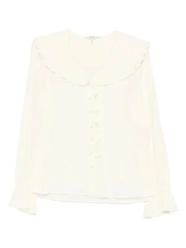 FLUID SILK BLOUSE sold by Lord & Taylor